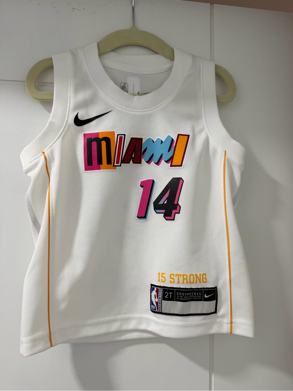 NBA Toddler Miami Heat Multi-Color Basketball Jersey 2T | Herro